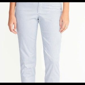 Old navy pixie chino railroad pants